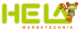 Logo HeLa Werbetechnik